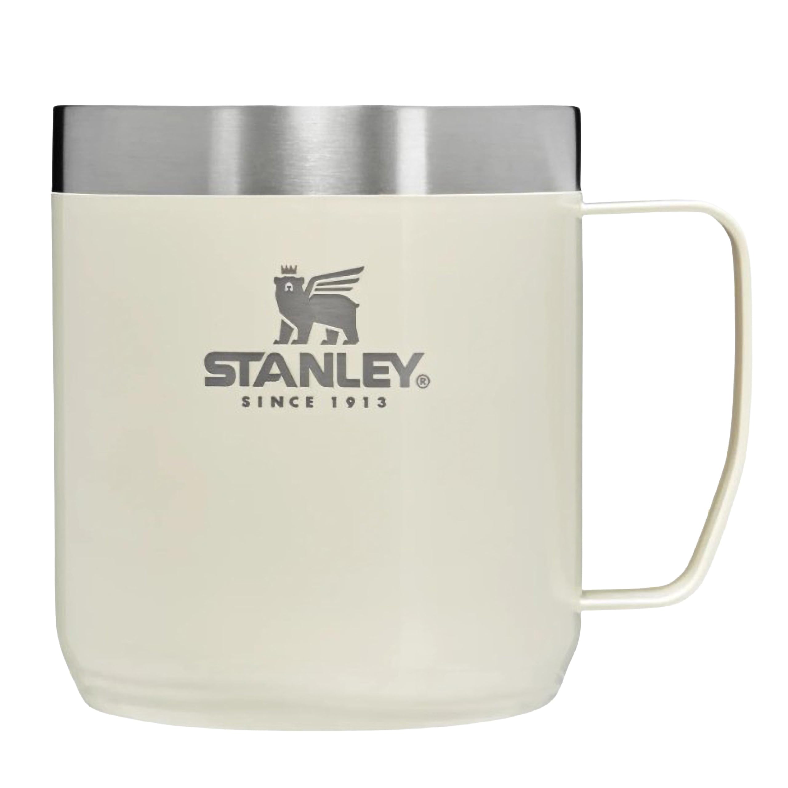 STANLEY Everyday Camp Mug 0.35L Travel Mug - Cream Gloss - OS