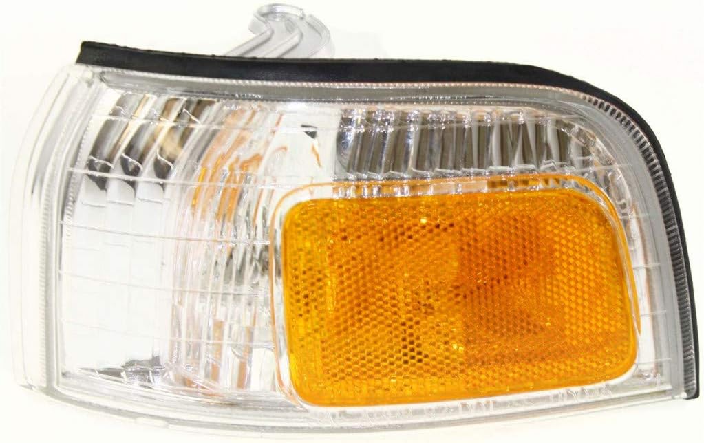 For 1990 1991 Honda Accord Front Side Marker Light Driver Side Lens and Housing For HO2550110