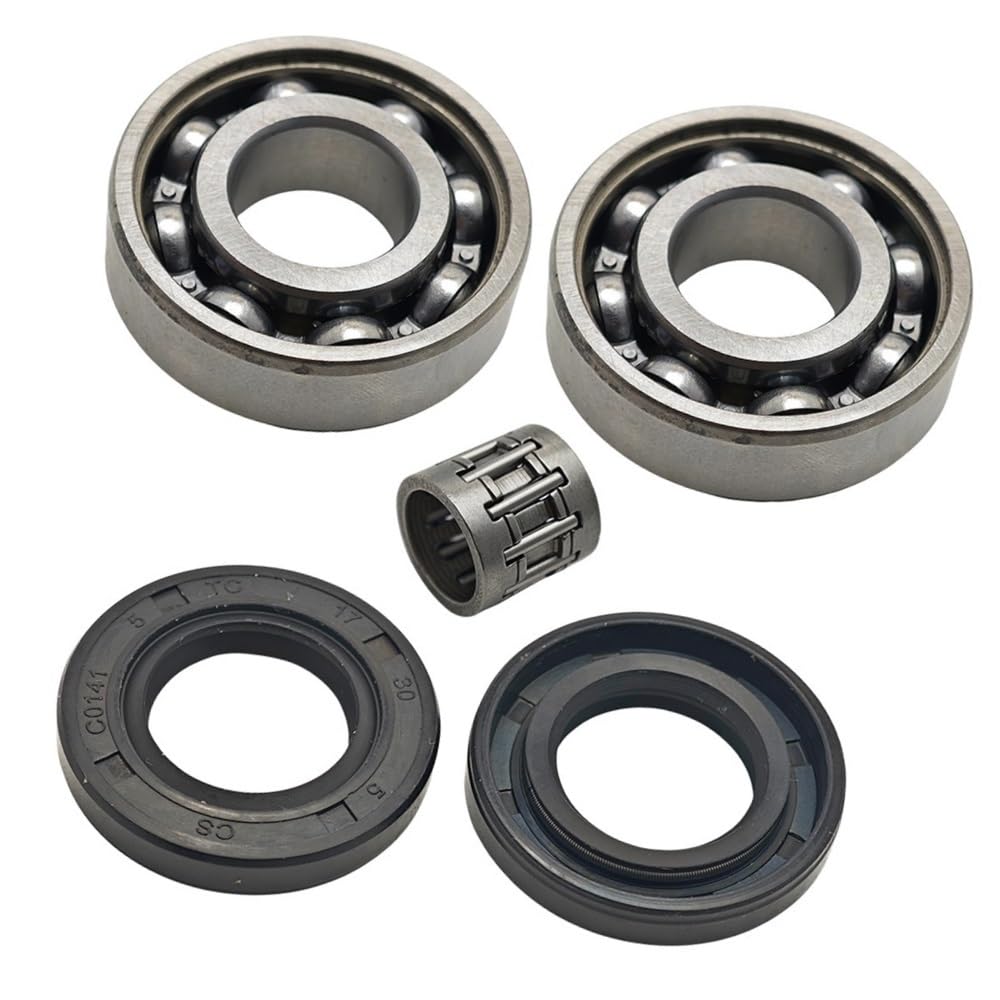 Juego de retenes de Aceite for cojinetes de cigüeñal Compatible con motosierras MS290, MS310, MS390, 029, 039, 9639 010 1743, 9503 003 0440