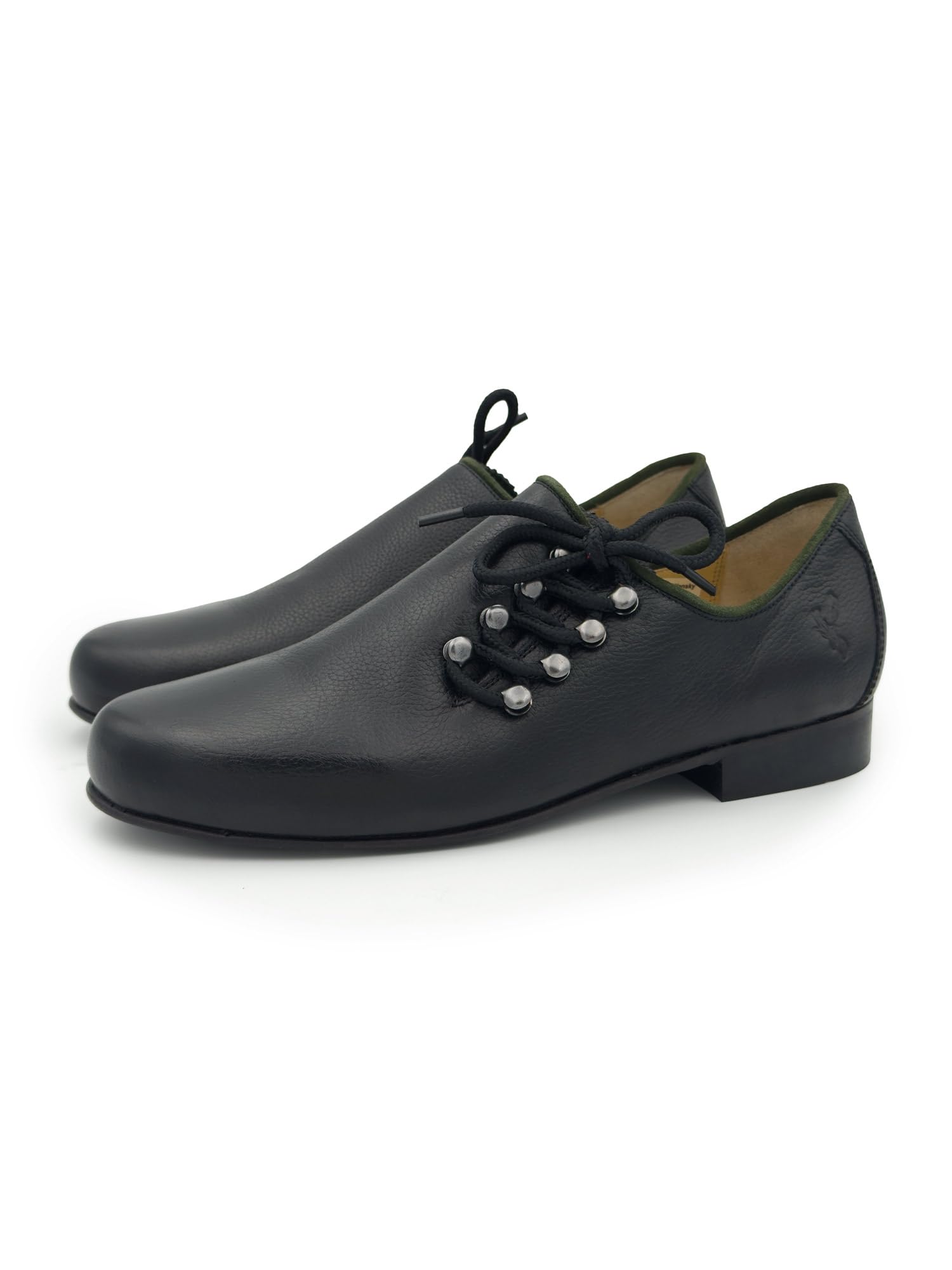 Spieth & Wensky Trachtenschuh Hans-571 für Herren, eleganter Tanzschuh mit Leichter Ledersohle, schwarz
