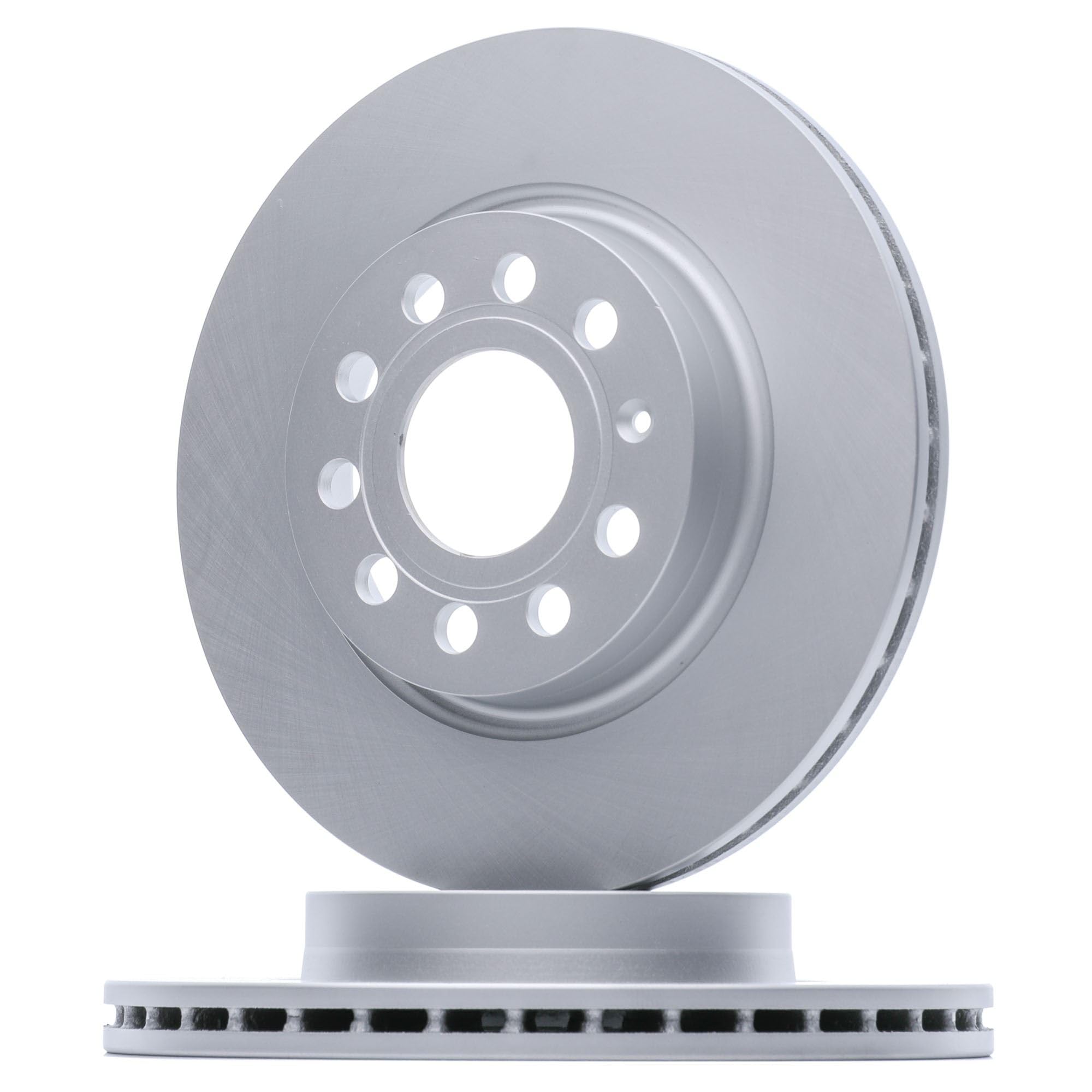 2x FERODO Disco de freno Delantero Ø280mm Altura: 49,5mm Espesor: 22mm ventilado DDF1223C Compatible con VW Golf 6 5K1 Golf 5 Hatchback 1K1, AUDI A3 Sportback 8PA, SKODA Octavia II Combi 1Z5, SEAT