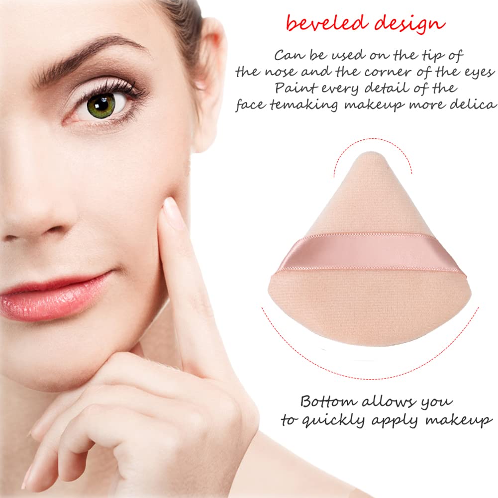Snapklik.com : Triangle Powder Puff Makeup Sponge,6 Pcs Ultra Soft ...