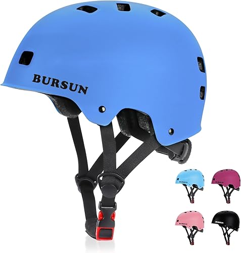 Miniatura 1 de Skateboard Bike Helmet for Kids Youth & Adults -Lightweight, Adjustable Multi-Sport Skateboard Scooter Bicycle Roller Skate Inline Skating