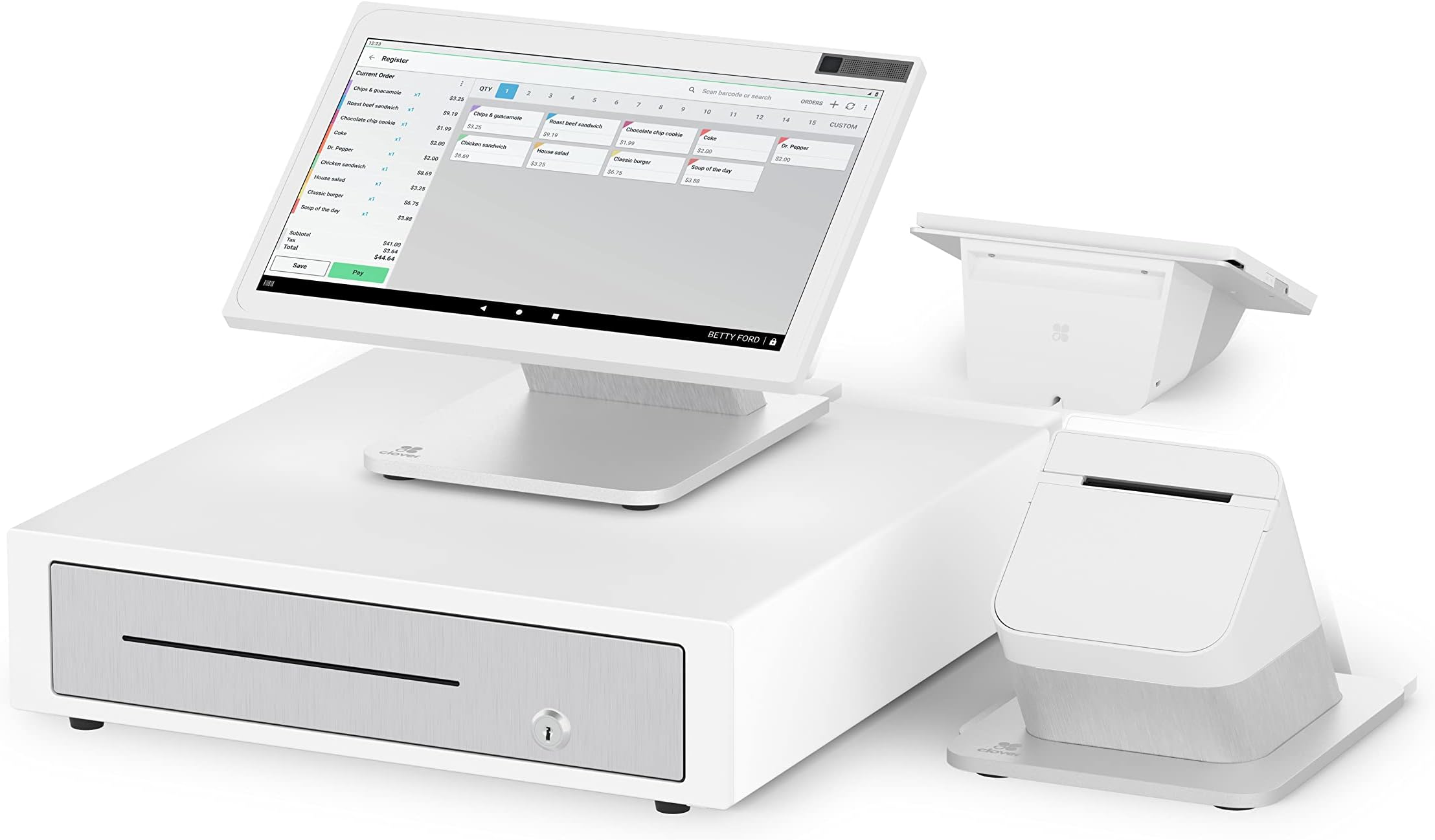 Quick Service Restaurant POS by Clover (Station Pro/Duo) - Requires New Processing Account Through Powering POS