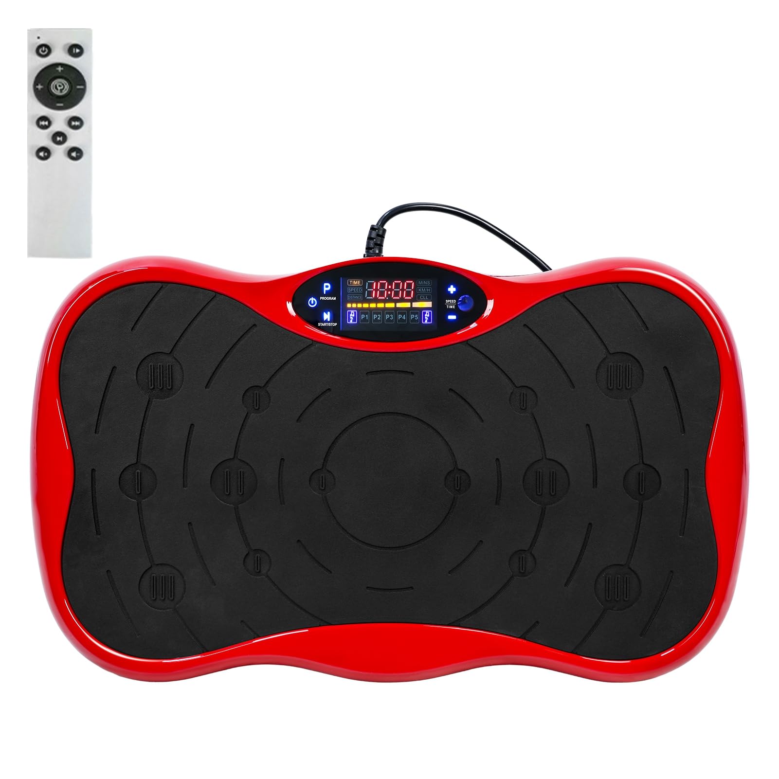 Vibrating Plate Machine Power Waver Vibration Plate Exercise Vibrating Lymphatic Drainage Shaking Full Body Shaker Workout Vibrate Stand