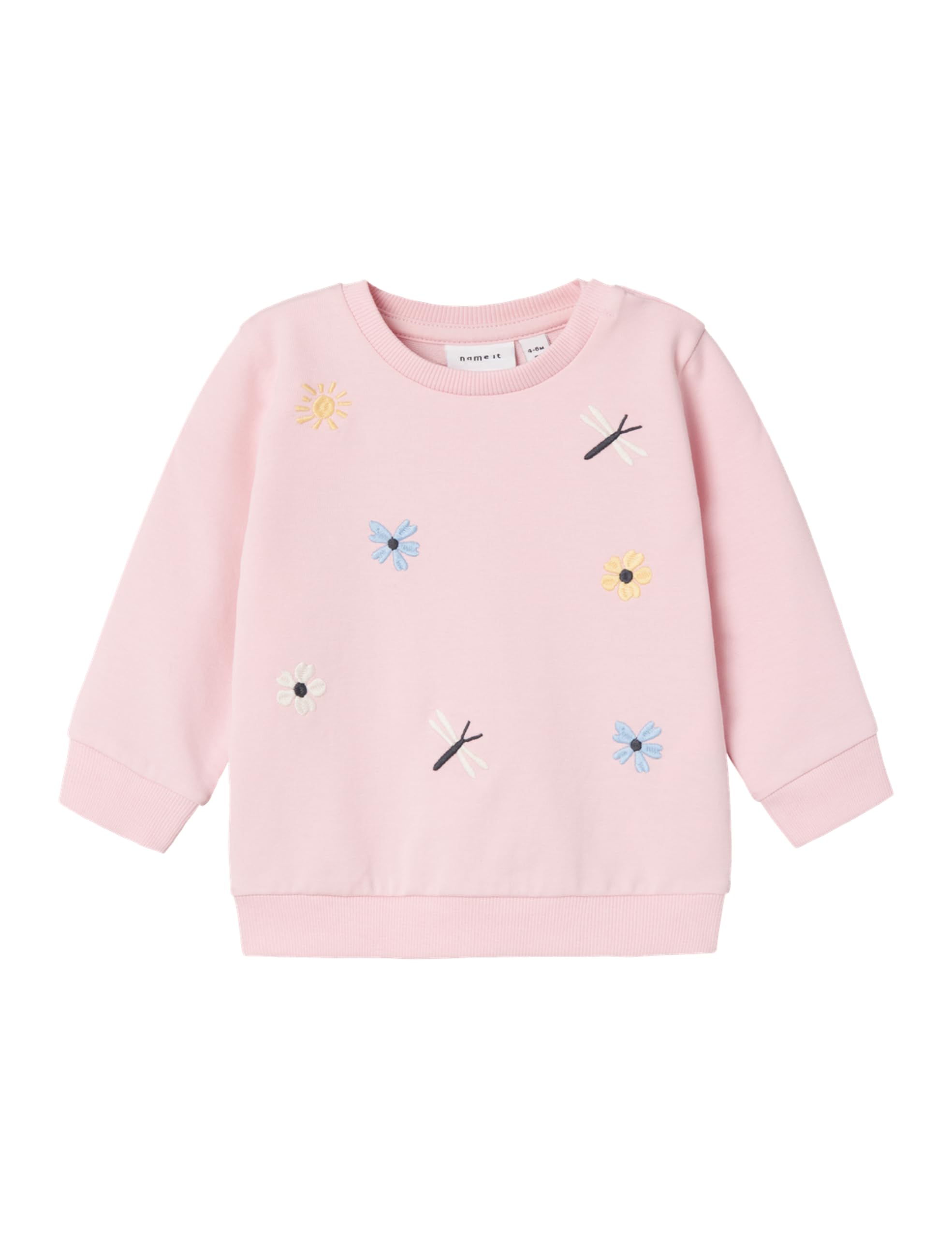 NAME IT Nbfhillia Light Ls Sweat Maillot de survêtement Bébé Fille