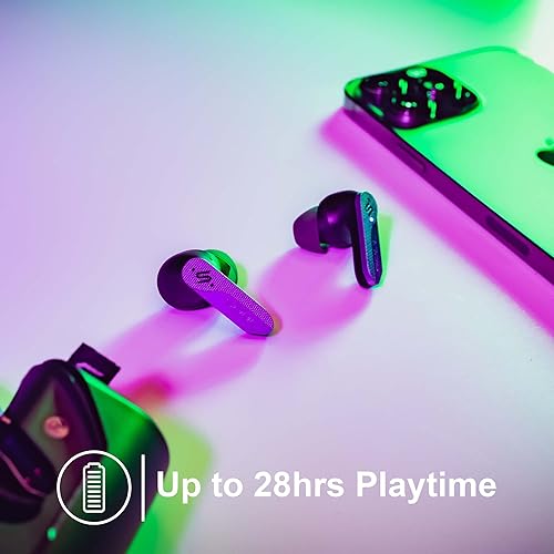 Miniatura 3 de New Soul S-Play Auriculares inalámbricos Bluetooth 40 ms de baja latencia juegos y entretenimiento en los oídos con micrófono resistente al agua