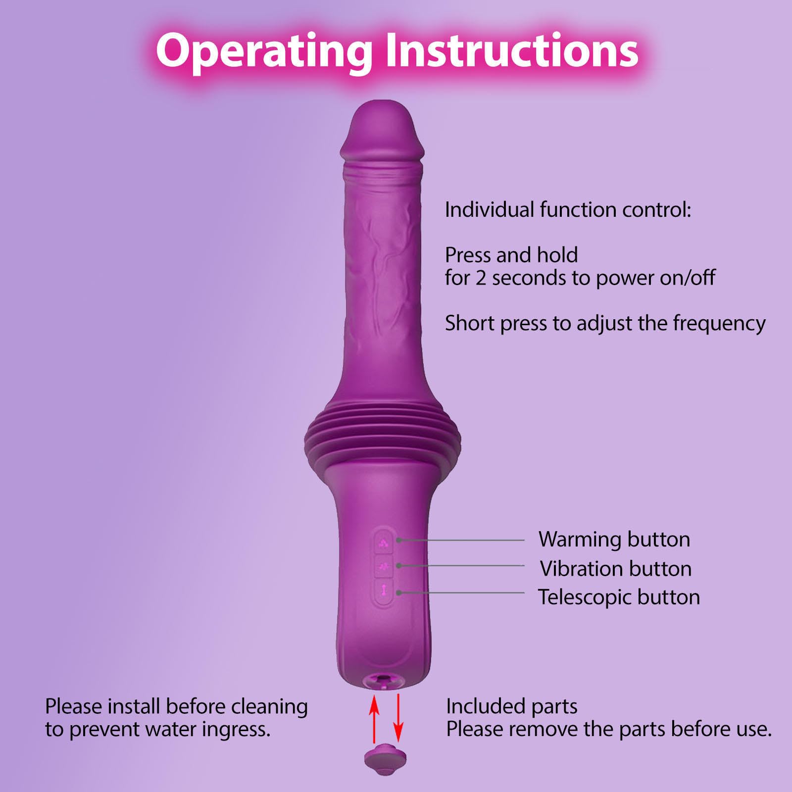 Vibratore G Spot Erotica Dildo Stimolatore Clitorideo può stimolare il punto G, giocattoli sessuali toysper per