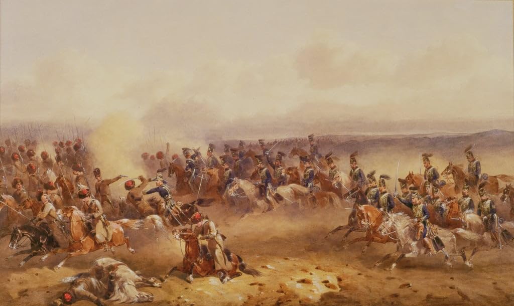 Affiche tableau Hussards Tchernaya grand format décoration murale - 5