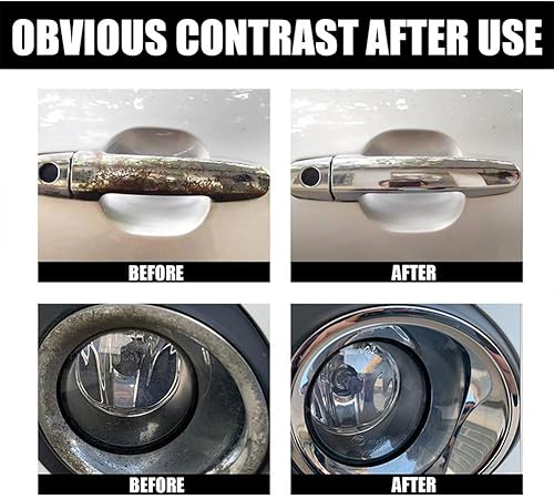 Miniatura 6 de Agente renovador de cubo de rueda multifuncional, removedor de óxido de metal multifuncional, espray de eliminación de óxido para automóvil,