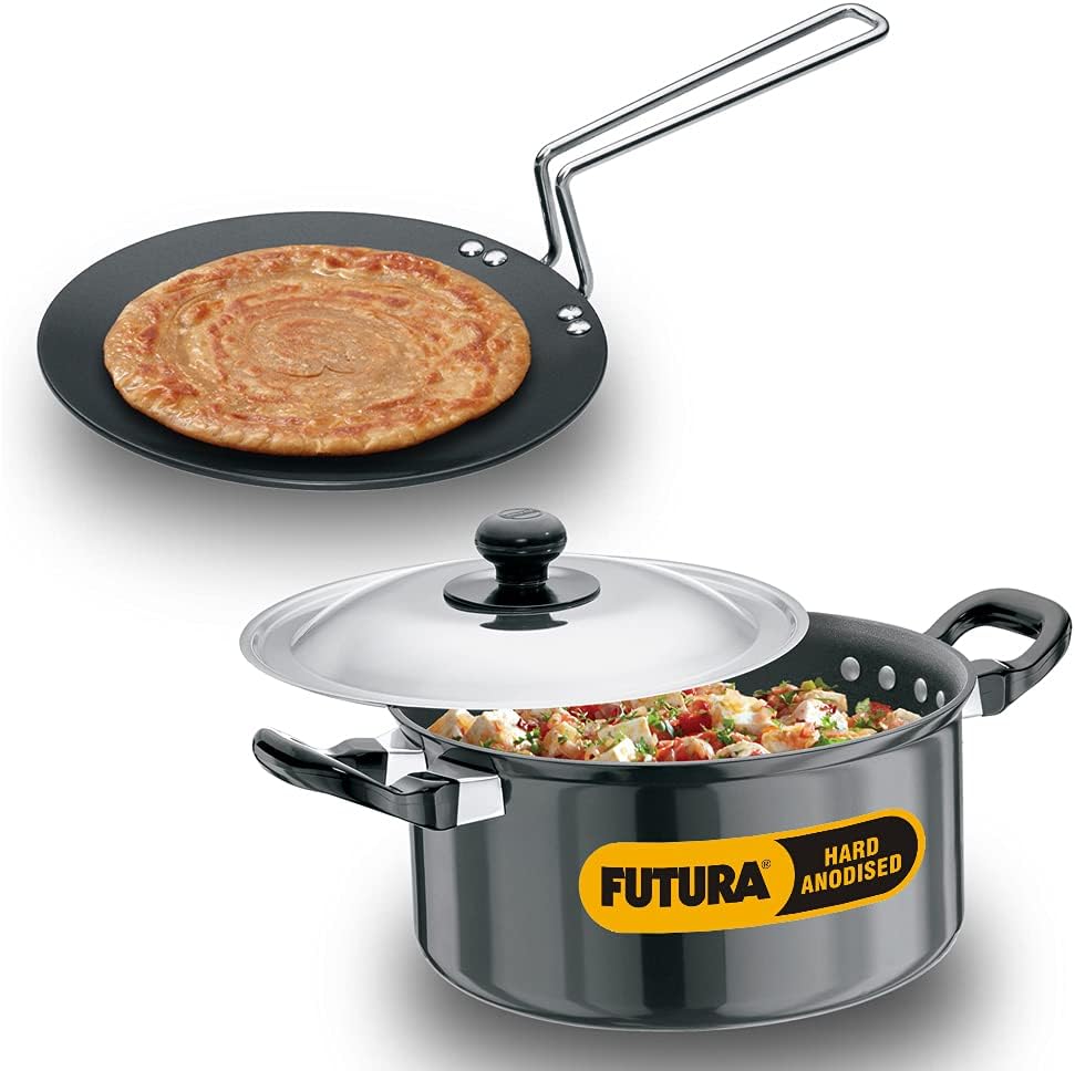 Futura Hard Anodised Cookware Set, 2 Pieces Everything Else