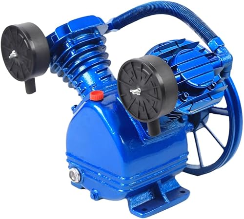 Miniatura 7 de Cabezal de bomba de compresor de aire 175PSI 5.5HP Cabezal de bomba de compresor de aire de doble cilindro, cabezal de compresor de aire universal