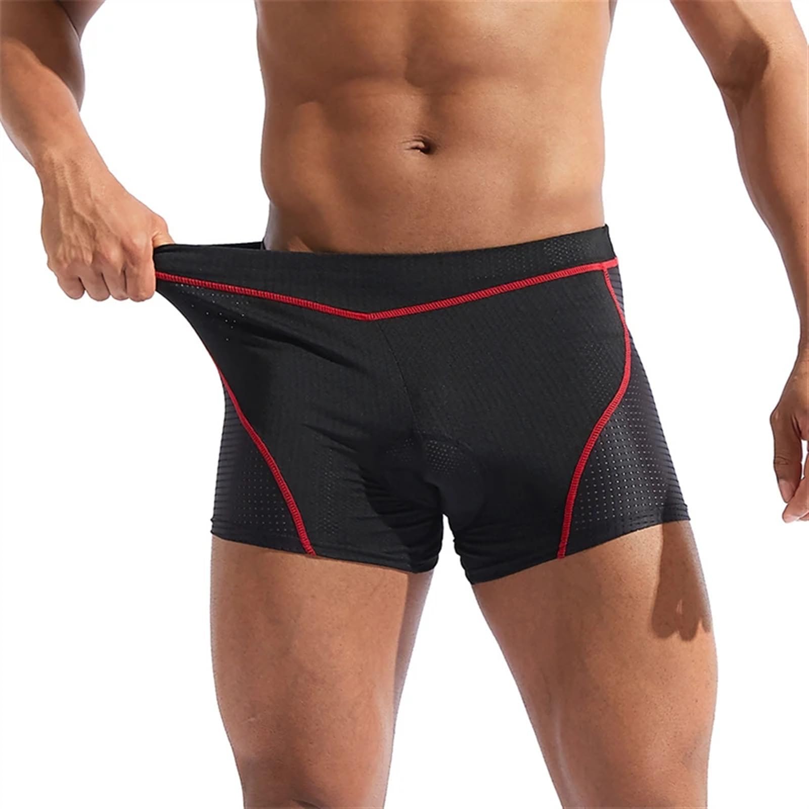 Genérico Culote Ciclismo Hombre, Ropa Interior de Ciclismo for Hombre con cojín Espuma Silicona y Gel, Pantalones Cortos Transpirables for Exteriores, MTB, Bicicleta Carretera, Bikepacking