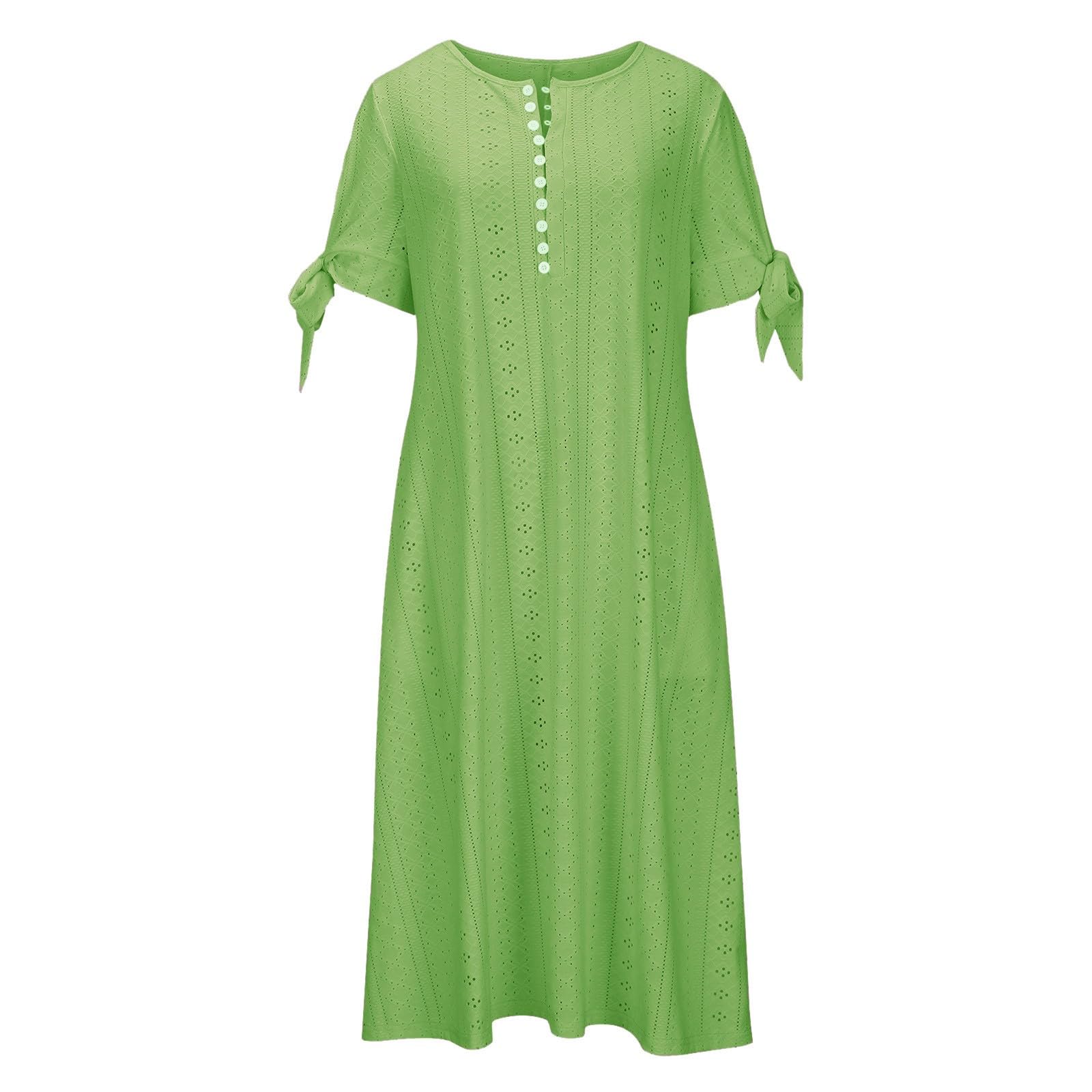 Générique Robe Longue Sexy en Dentelle à Volants et col en V pour Femme