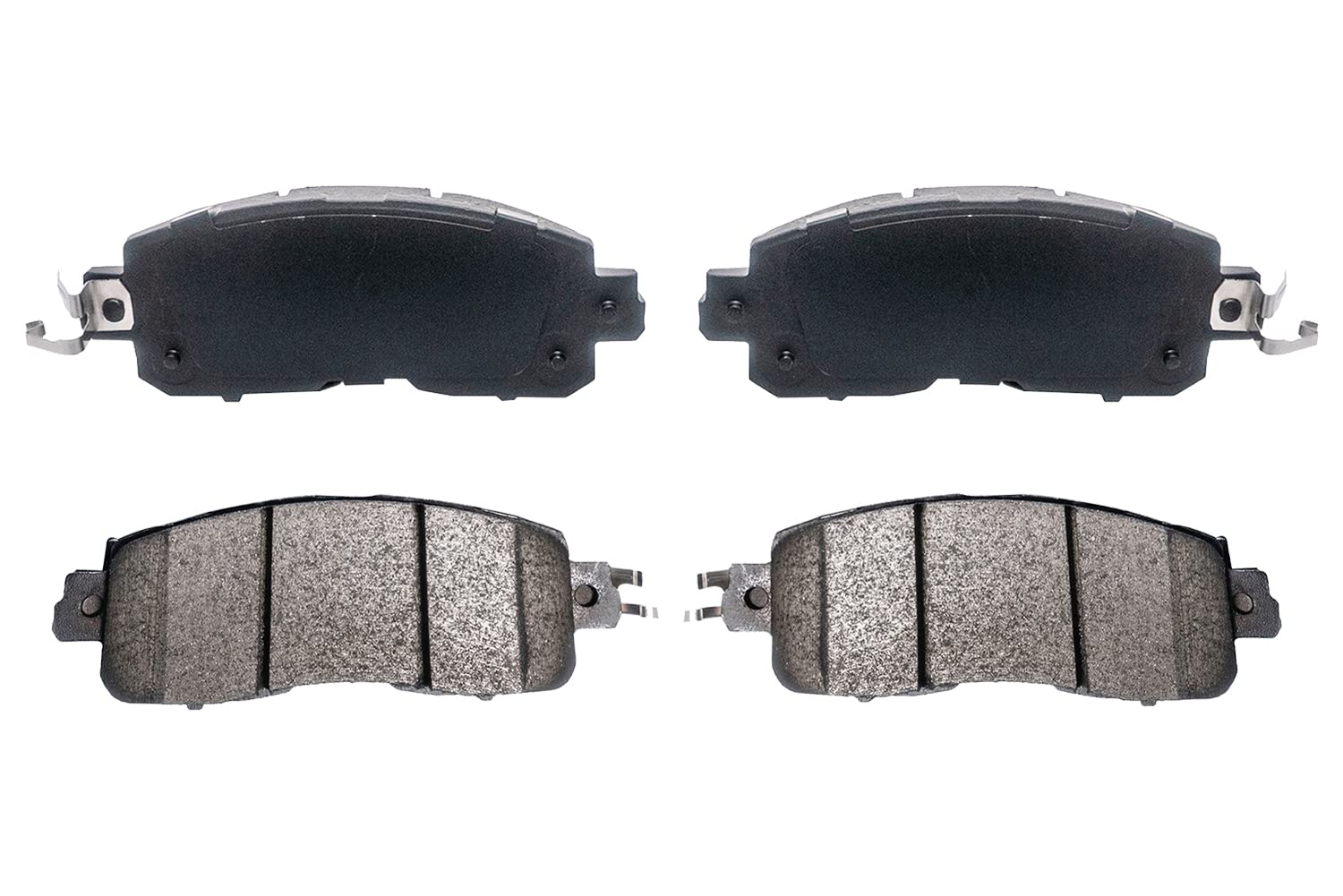 Ceramic Front Brake Pads Set(D1650) Compatible With Select Nissan Altima 2013-2020, Nissan Leaf 2014-2017 Hardware Fit Included