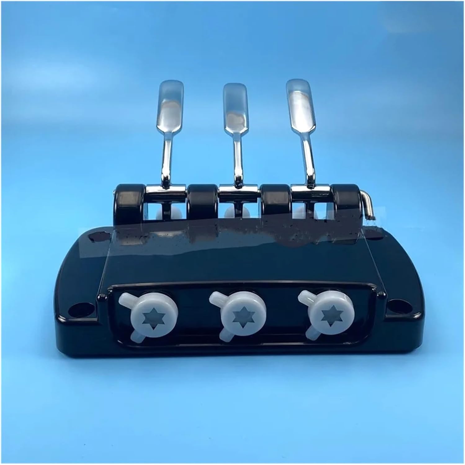 Kitchen Appliance Accessories Full Replacements Front Panel Spare Parts,Compatible for MQL Soft Ice Cream Machines Fittings + 3 Handles + 3 Valve Rods Accessories