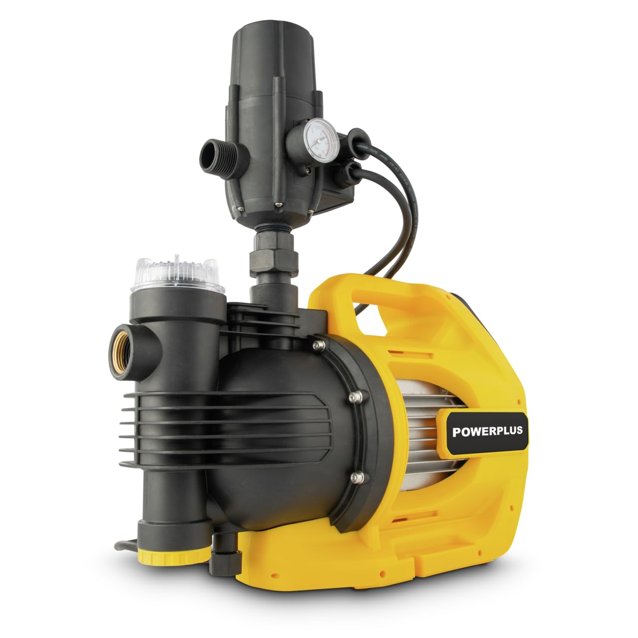 Pompe hydrophore POWXG9560 Powerplus 1100W pour alimentation maison et jardin
