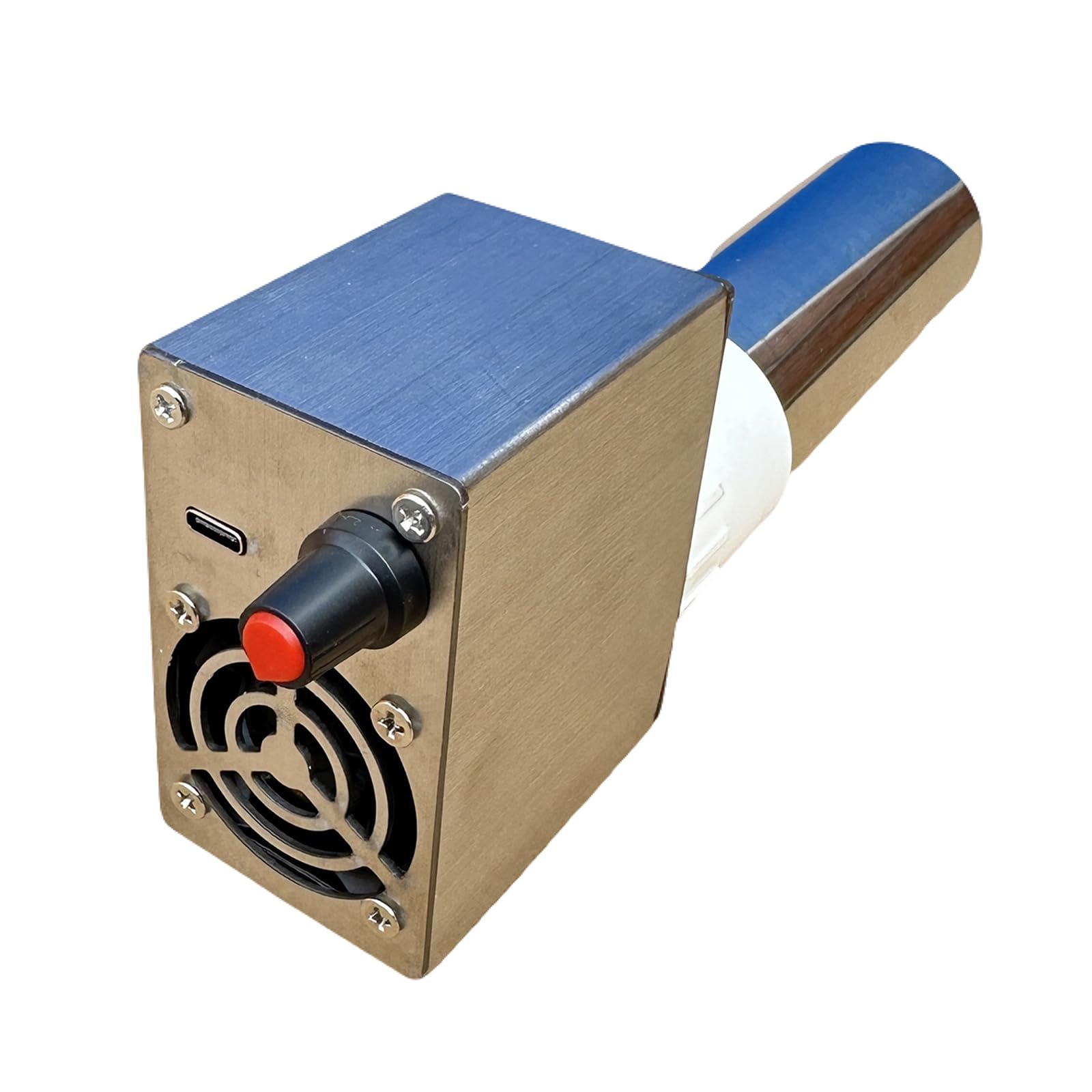 OralGos Barbecue Air Blower Portable BBQ Blower Handhelds Fan Barbecue Electricity Air Blower Fire Tool for Outdoor
