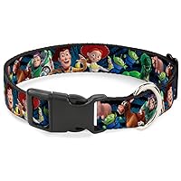 Buckle Down Personaggi di Toy Story RUNNING2 Denim Raggi plastica Clip Collare