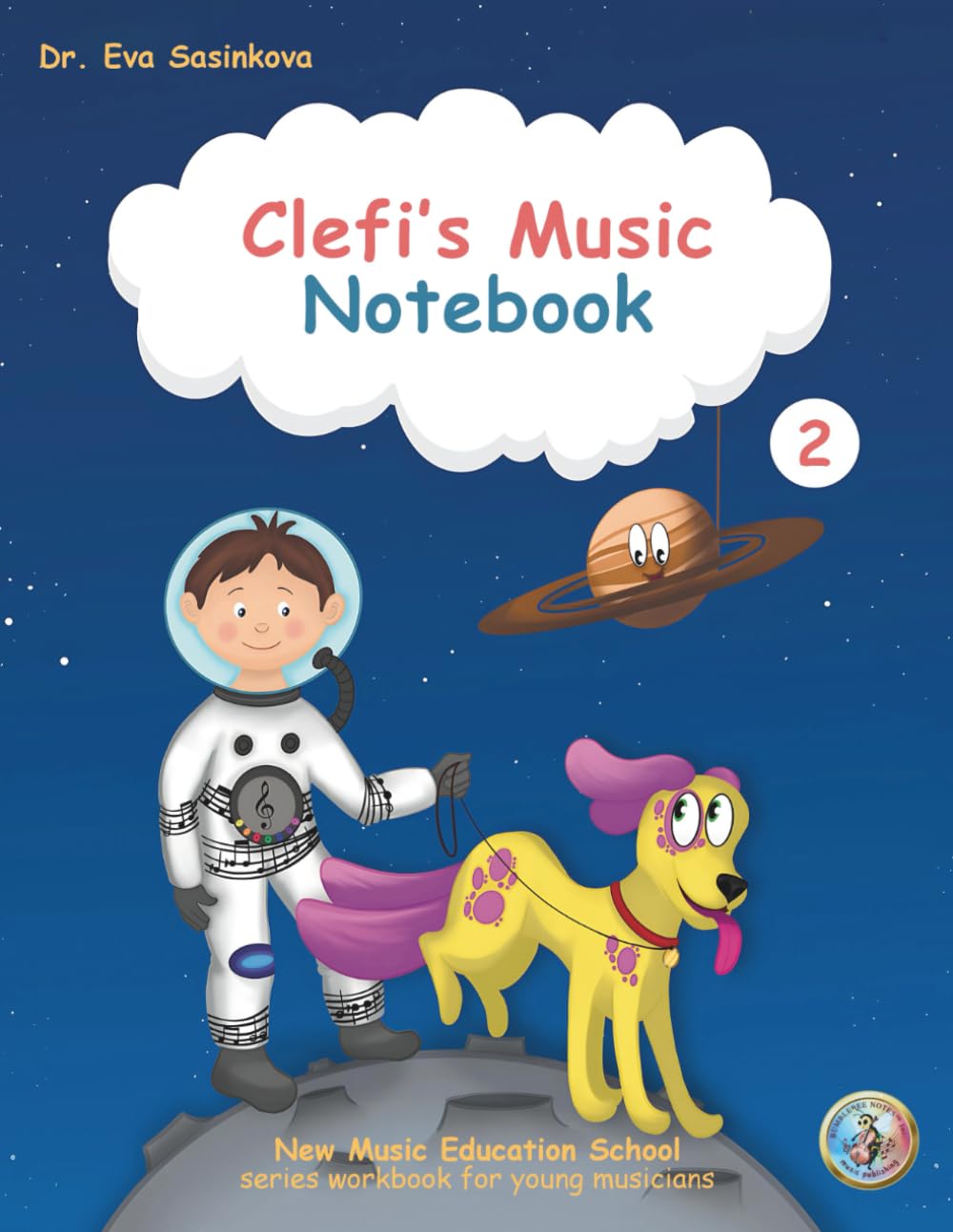 Clefi's Music Notebook 2: New Music Education School Series Workbook for Young Musicians