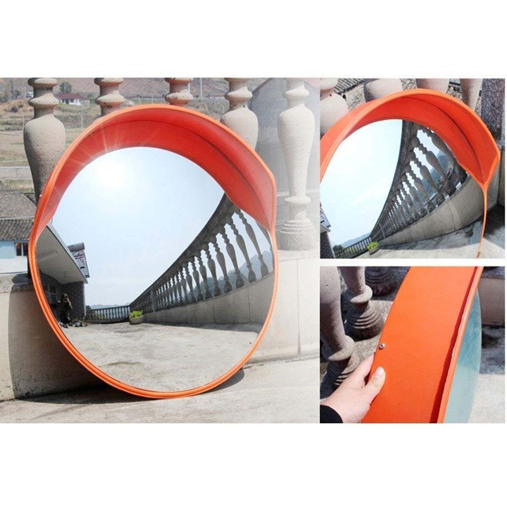 Specchio convesso Seminterrato Garage Specchio convesso di sicurezza Supermercato Centro commerciale Specchio antifurto Specchio per traffico esterno (75 cm)