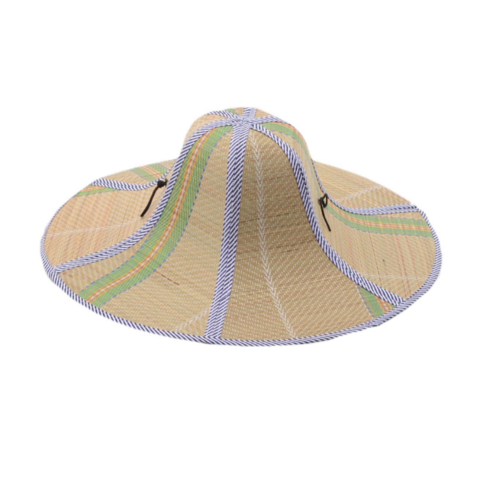 Cappello da sole a tesa larga - Berretto da spiaggia pieghevole in paglia, Fedora Panama estivo ripiegabile | Cappelli da viaggio flosci all'uncinetto arrotolati per escursioni, , avventure all'a