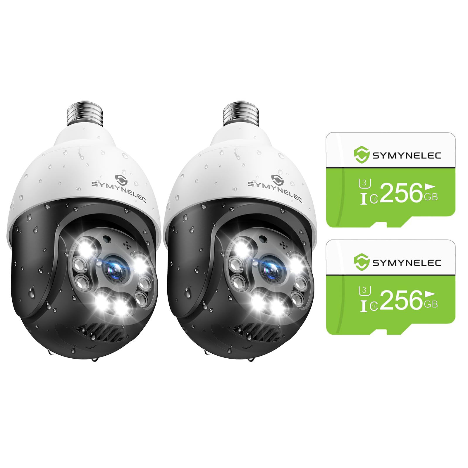 Symynelec Light Socket Powered Security Camera Symyneleclight Bulb