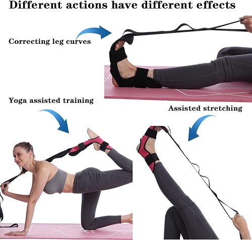 Miniatura 6 de Multi-functional Foot Stretching Strap for Relieving Plantar Fasciitis, Achilles Tendonitis, and Leg Muscle Pain, Suitable for Dancers, Fitness, and