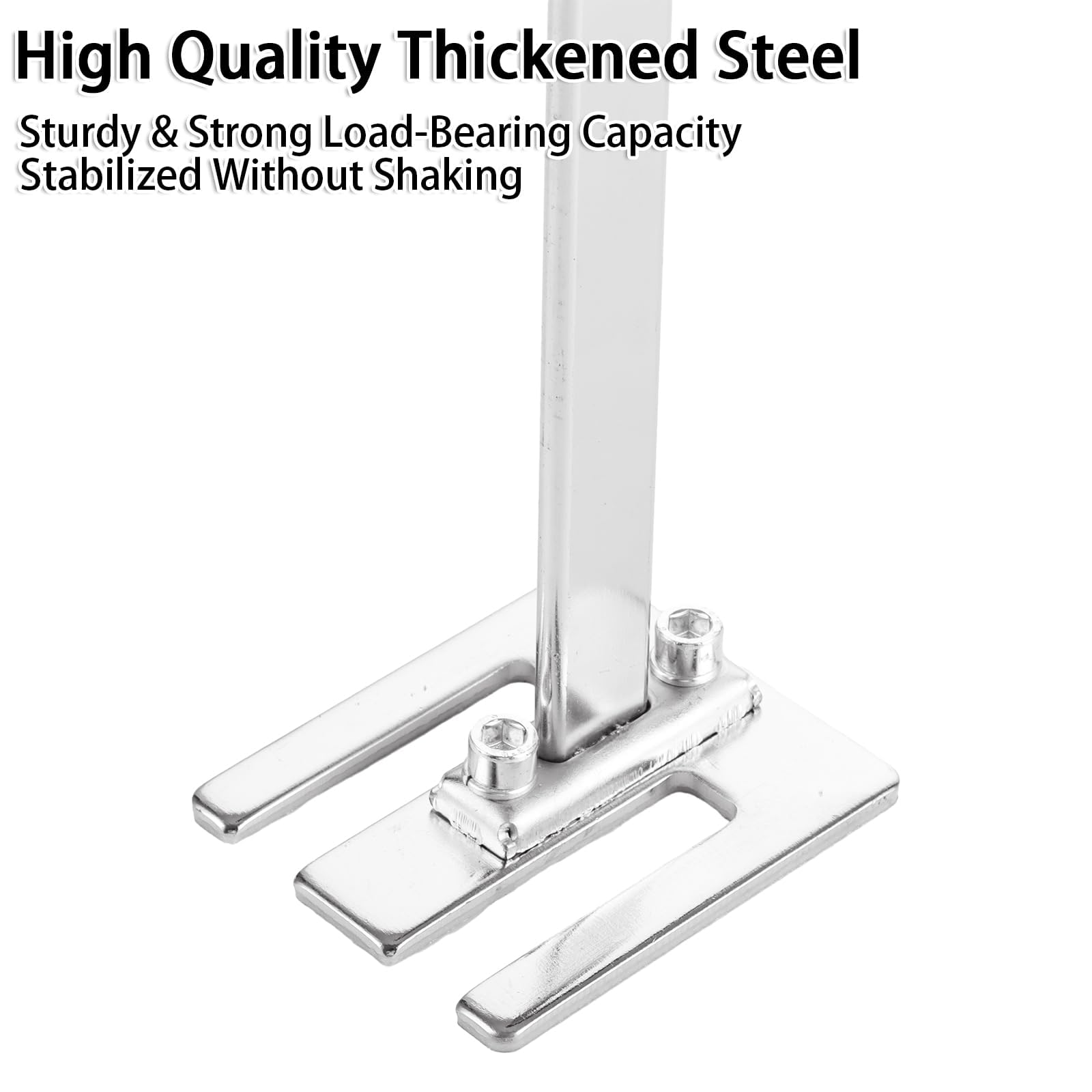 Set di 2 Braccio di 38 cm per Risparmio di Lavoro, Regolatore di Altezza 240 kg, Altezza di Sollevamento 25 cm, Braccio di Sollevamento con Scala, Utensile Manuale per Sollevamento, Piattaforme