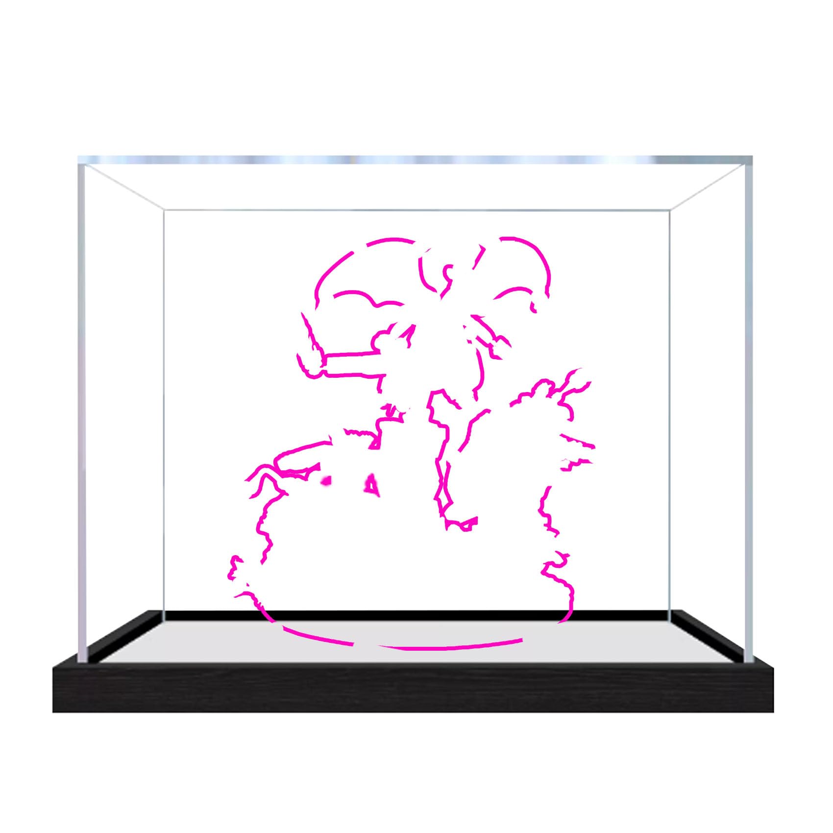 Acrylic Display Case for Le-go 72153 Model, Dustproof Display Box (display box only) (StyleC 3mm)