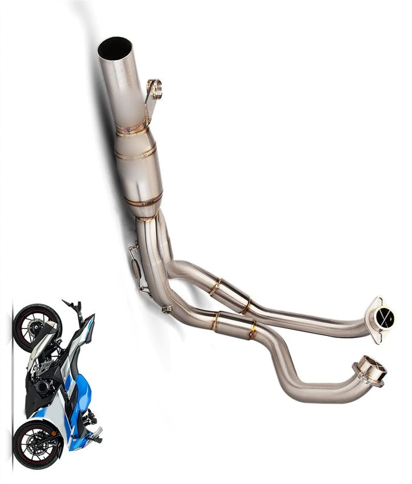Système d'échappement Suzuki GSXR250 en acier inoxydable de haute précision