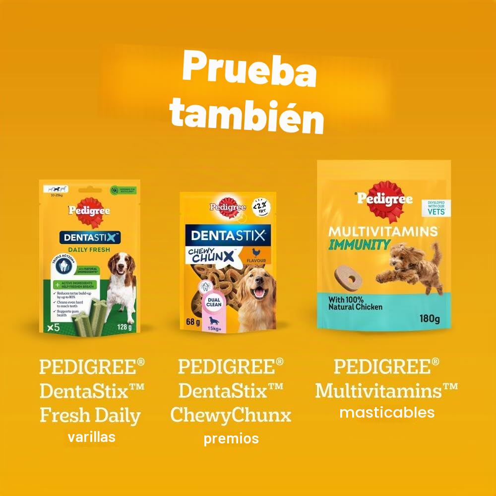 Pedigree Dentastix for Medium Dog 28 sticks 720 g (Pack of 4, Total 112 Sticks)