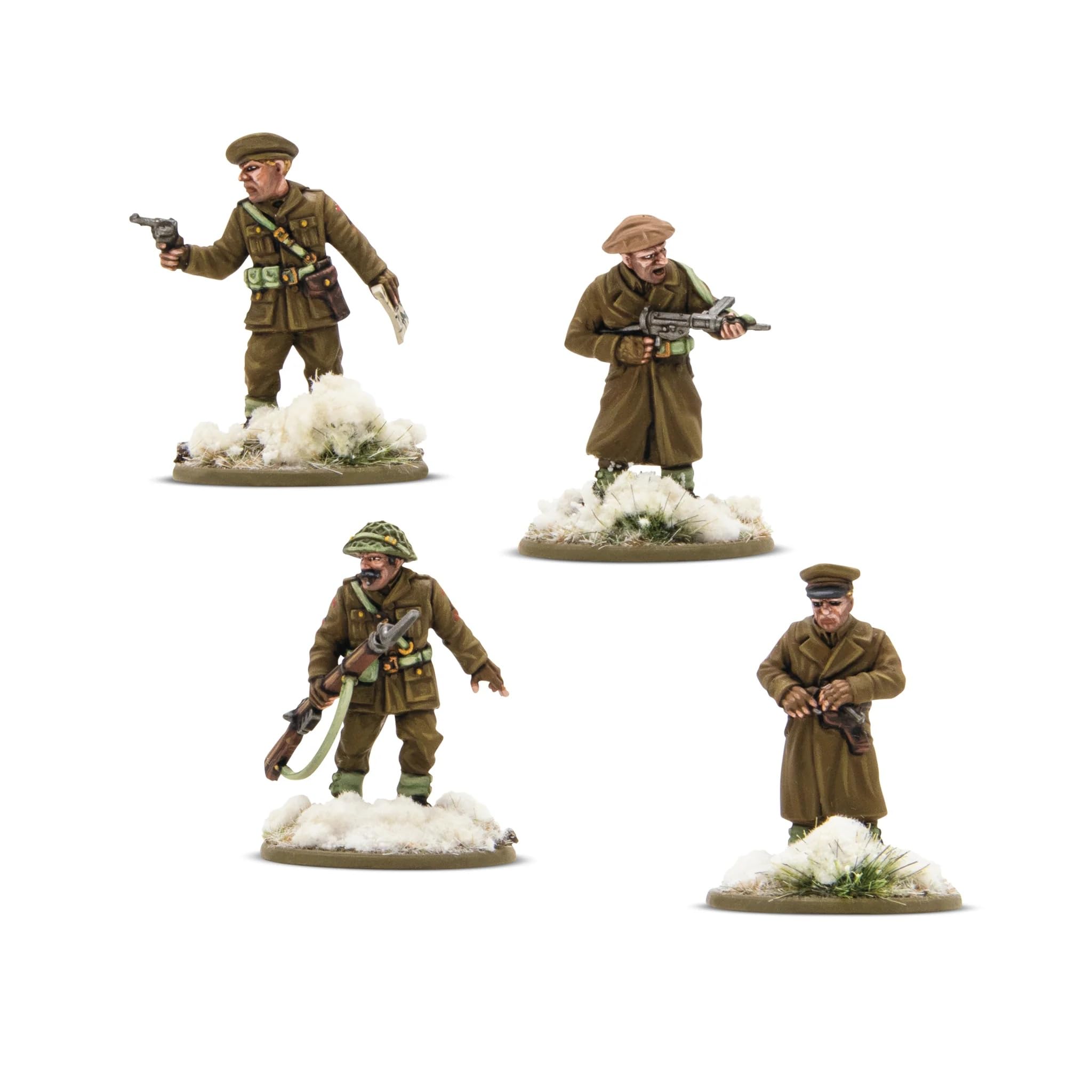 Warlord Games British & Canadian Infantry (Winter) Commander