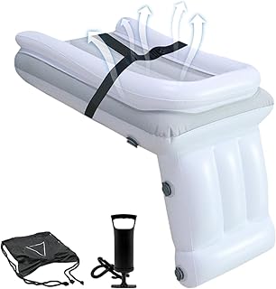 Airplane Bed for Toddler - Inflatable Airplane Bed for Toddler Travel, Baby Travel Airplane Bed,Baby Travel Plane Bed, Fly Travel Kids Bed Fits Most Airplane Seats, Child Sleeper Bed for Uaxiu