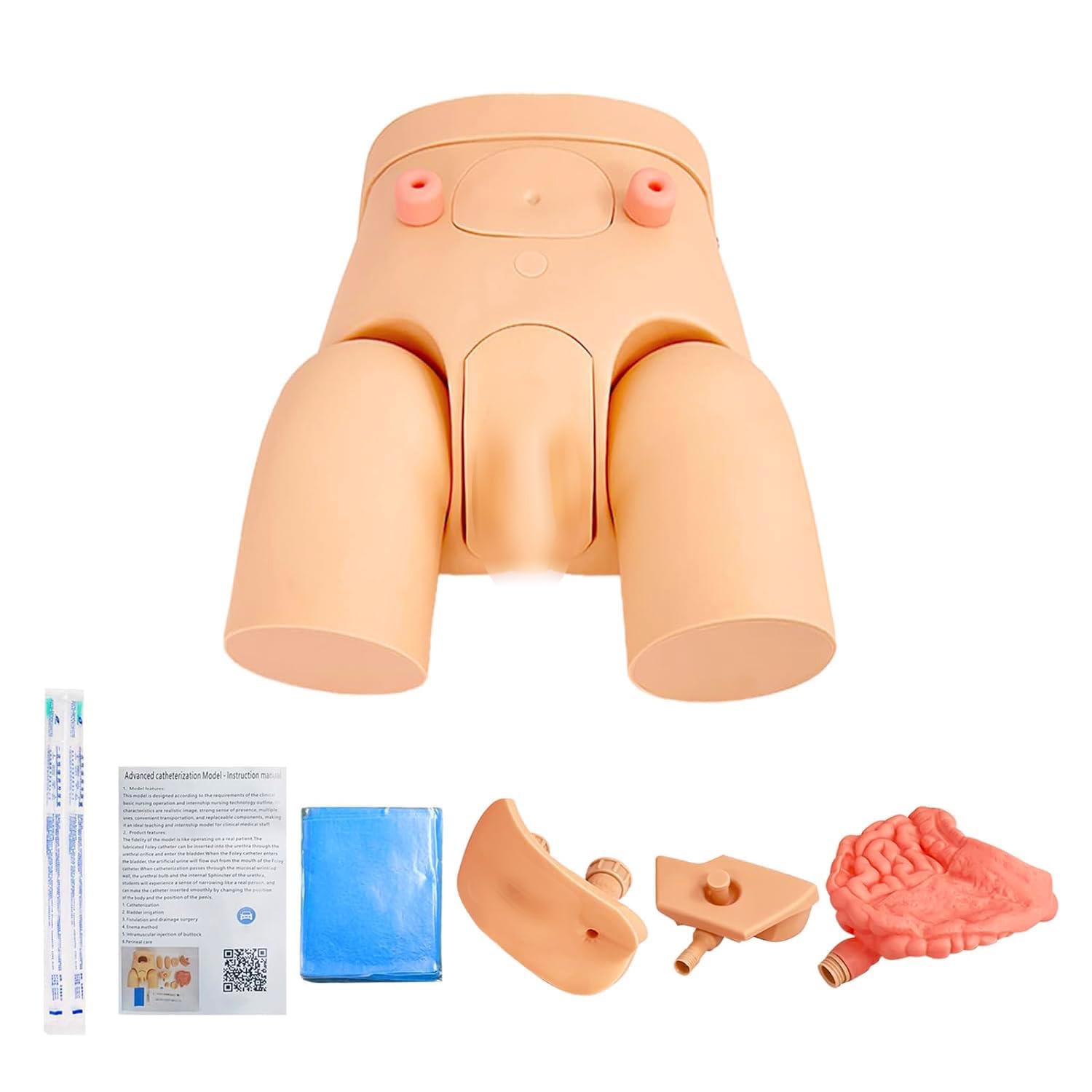 Modèle de cathétérisation mannequin de soins AMITD homme femme pour pratique