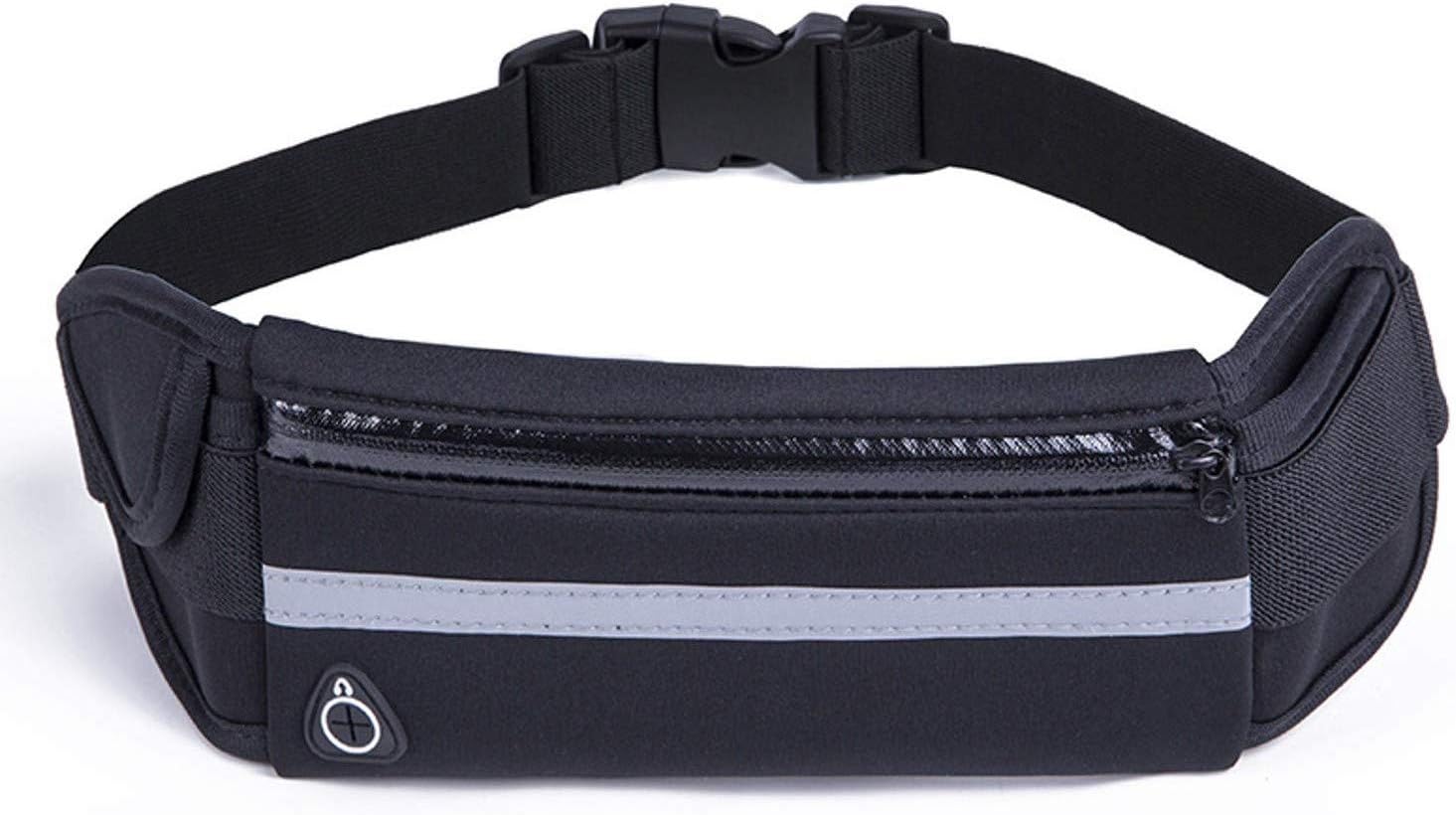 ShowTop Running Belt Waist Pack, Water Resistant Runners Belt Fanny Pack for Running Hiking Fitness Adjustable Running Pouch Fit All Waist Sizes & All Phone Models