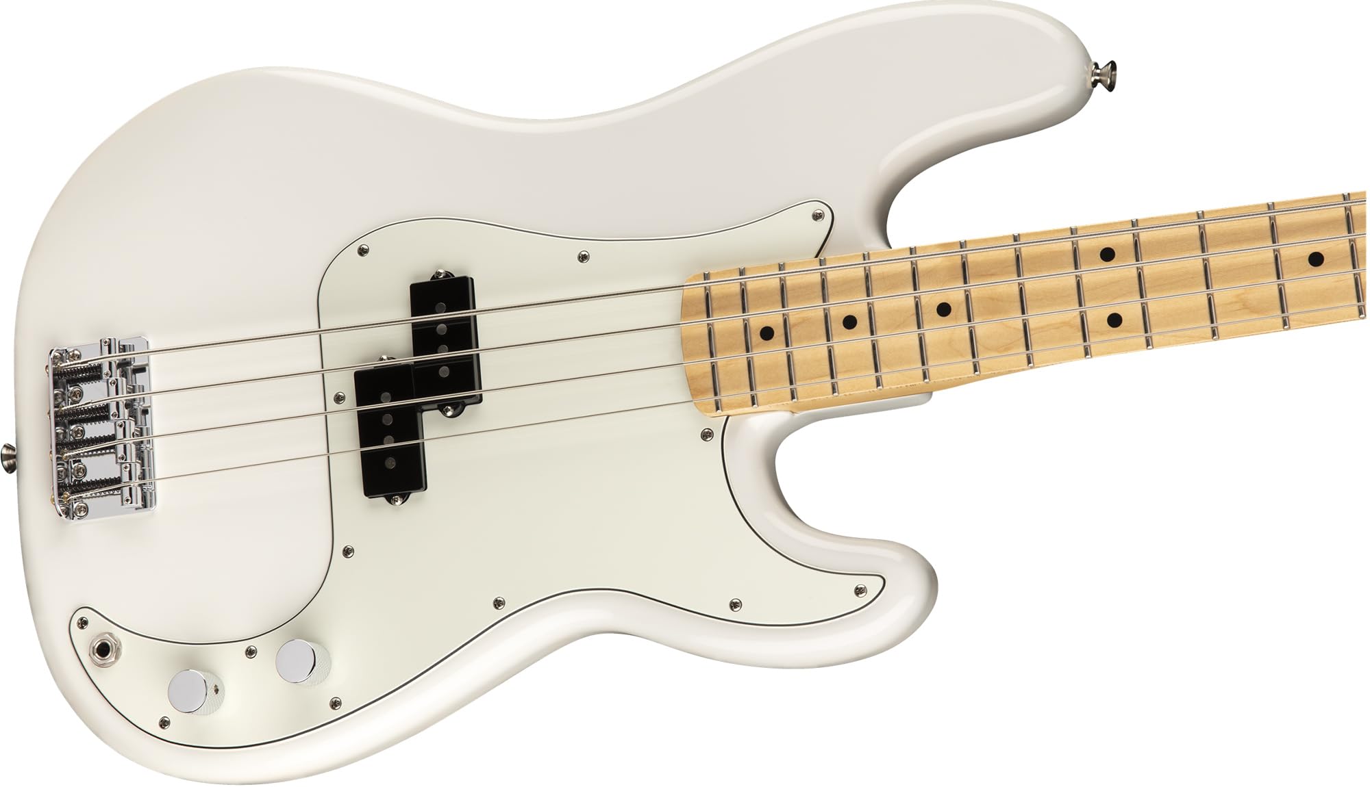 Amazon.com: Fender Player Precision Bass Electric Guitar - Polar
