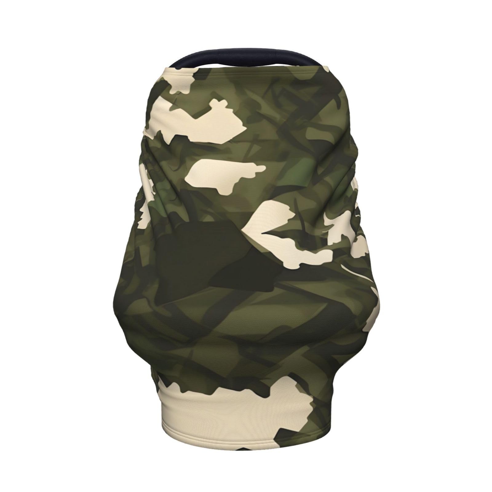XZDHYZ Army camouflage Versatile full-print Stroller Chair Cover/Nursing Cover, specially designed for your baby, Black