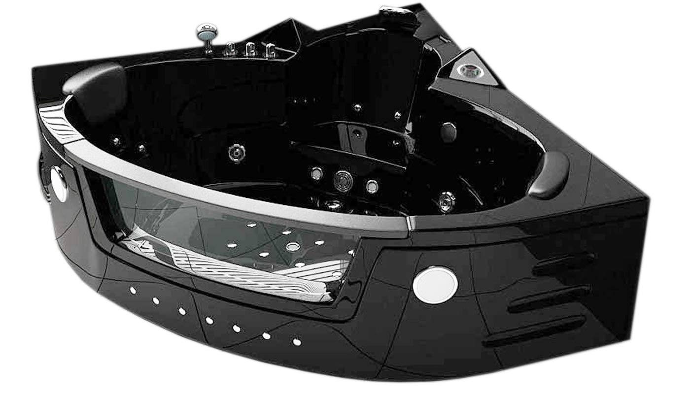 Buy Whirlpool Bath TUB SPA Corner Bath TUB 150 x 150 cm HOT TUB Mykonos