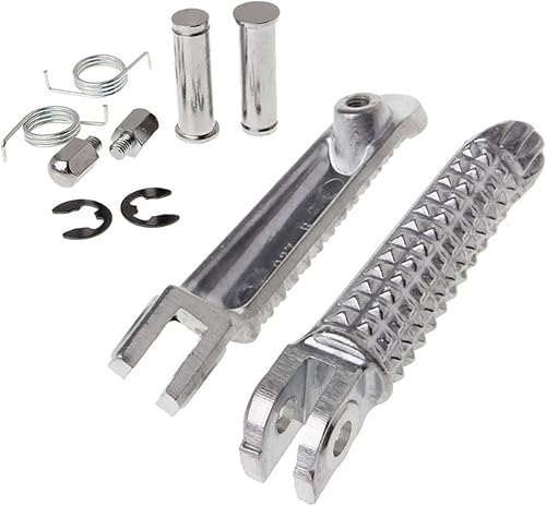 Miniatura 4 de Foot Pegs Pedals Motorcycle Footrests for Yamaha for YZF R1 R6 R6S 1998-2012 2003-2008 2004 2005 2006 2007 Motorcycle Aluminum Front Footrests