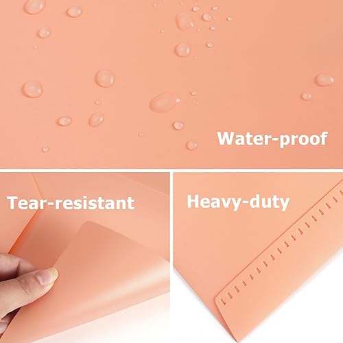 Miniatura 4 de Carpetas de plástico de colores con bolsillos, carpetas de dos bolsillos resistentes con 3 anillos para documentos, color pastel, paquete de 4