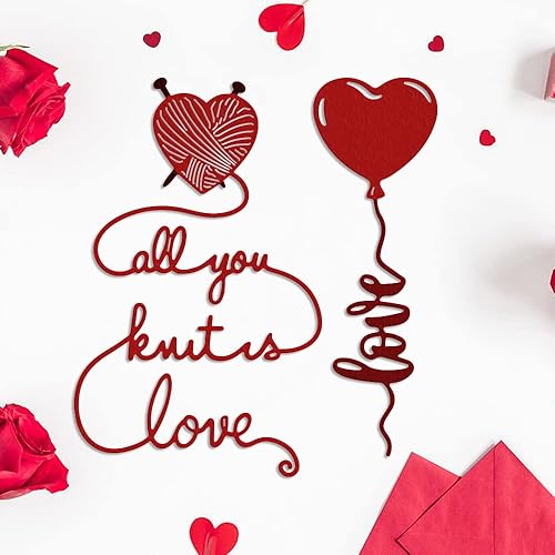 Miniatura 3 de Hying Troqueles de corte de globos de corazones de San Valentín para hacer tarjetas y decoraciones de álbumes de fotos, palabras de amor,