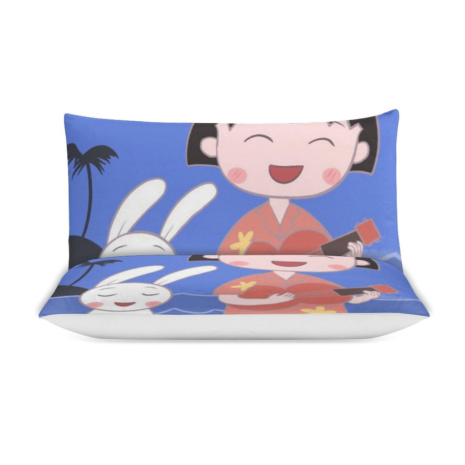 ちびまる子ちゃん　布団　カバー　（シングル） Amazon｜ちびまる子ちゃん 3ピース寝具セット 布団カバー