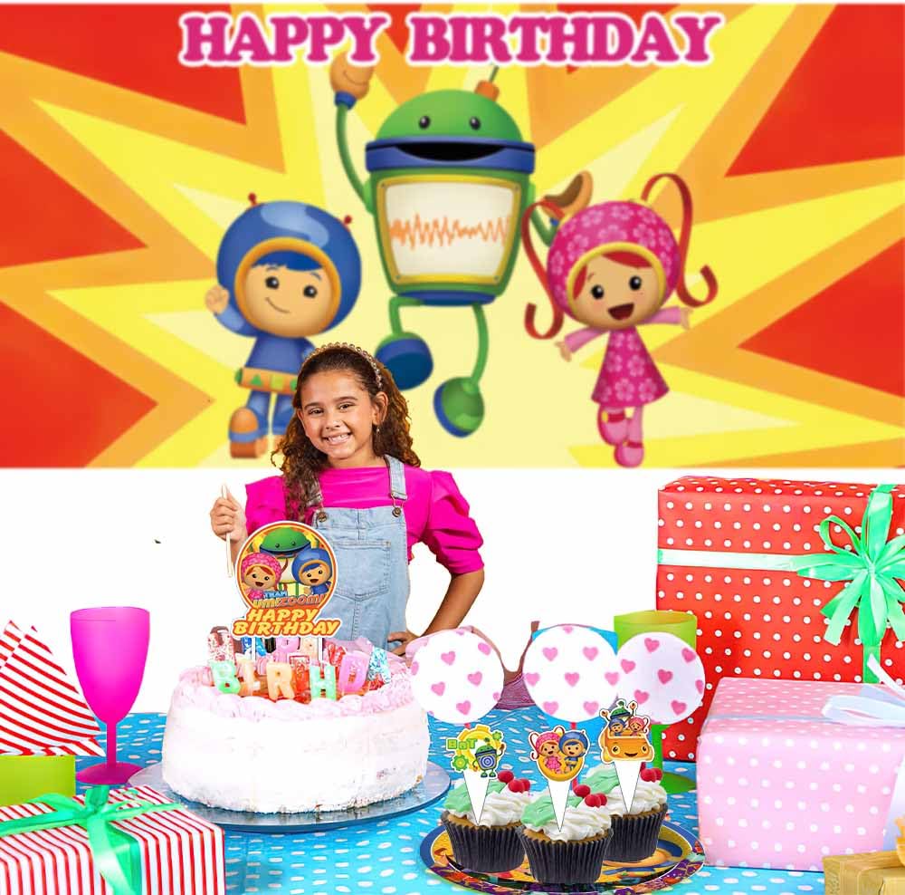 Umizoomi Birthday Plates Team Umizoomi Birthday Party | Beauty & The