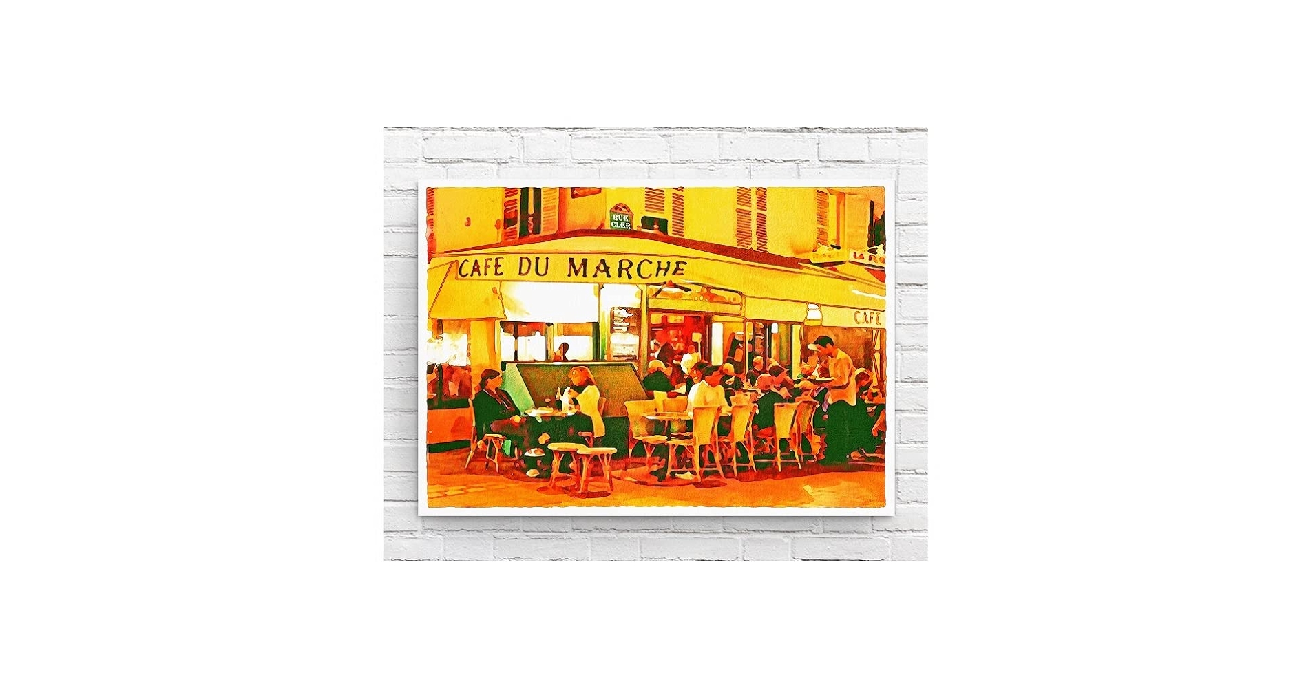 フランス　アンティーク　広告カレンダー　カフェ ヴィンテージ パリ カフェ ポスター、レトロなフランスのアート