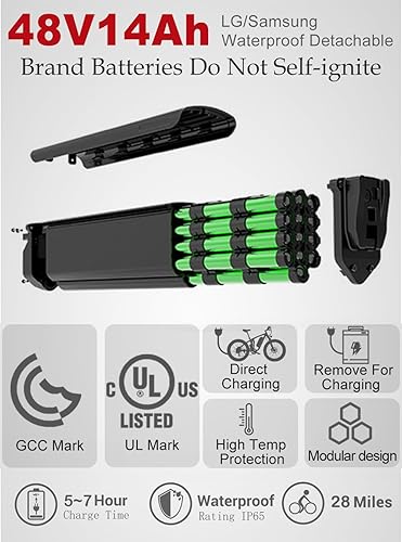 Miniatura 4 de Cyrusher Bicicleta eléctrica para adultos, bicicleta eléctrica Kommoda de 750 W  Neumático gordo de 20 x 4 pulgadas, bicicleta eléctrica de montaña