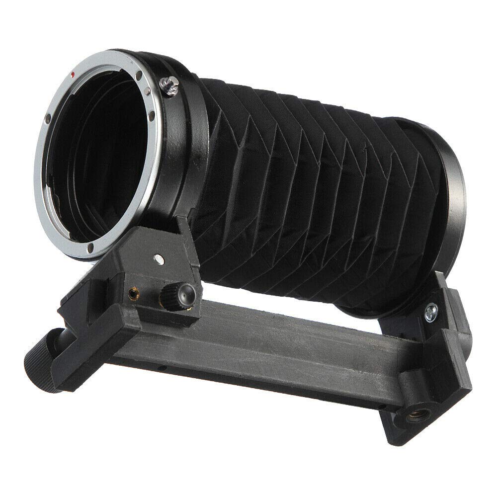 Fotga - Soufflet d'extension macro avec glissière simple rail pour Canon EOS EF EF-S Objectif de montage DSLR 5D Mark IV III, 1D 1Ds 200D 7D 6D 5D Mark II, 90D 80D 70D 77D 850D 760D 750D 1500D