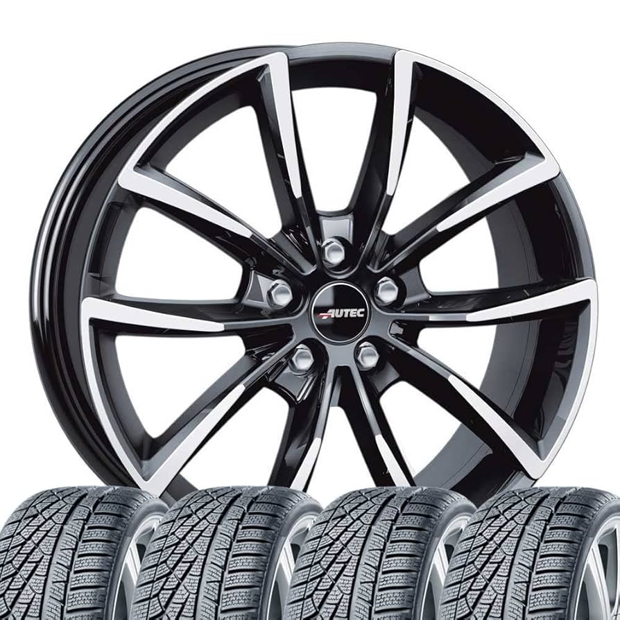 4 Winterräder Winterkompletträder Astana 8x18 ET 44 5x112