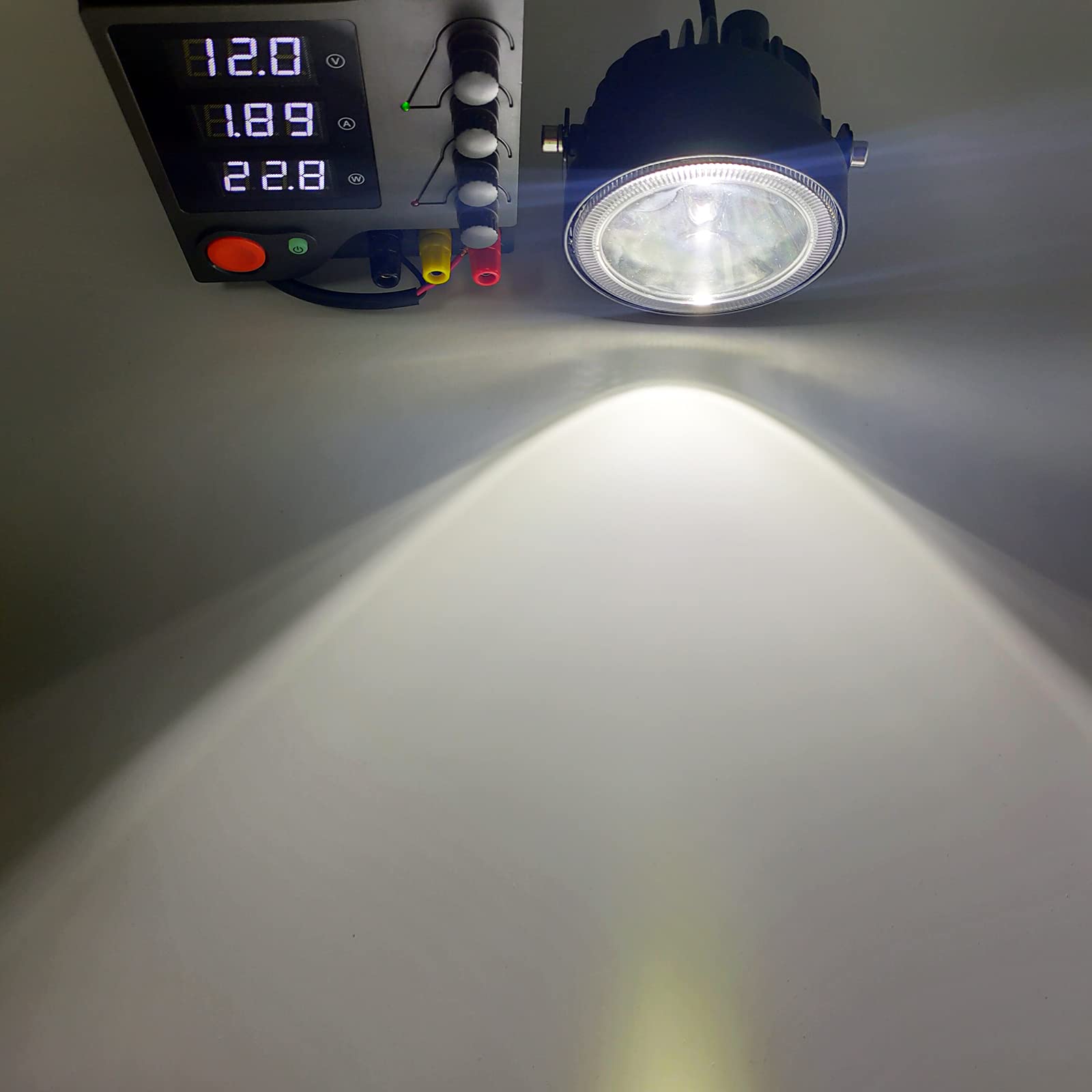 4 Inch Round Led Pod Lights, 60W Led Off Road Driving Fog Lights, Spot Auxiliary Bumper Light Bar Fit For 12V 24V Car Trucks Pickup ATV Boat Motorcycle (Pack of 2)