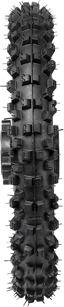 60/100-14 Front Wheel Tire with Rim 1.4x14, 12mm Bearing Axle for Pit Pro Dirt Bike 125cc 140cc 150cc KLX SSR